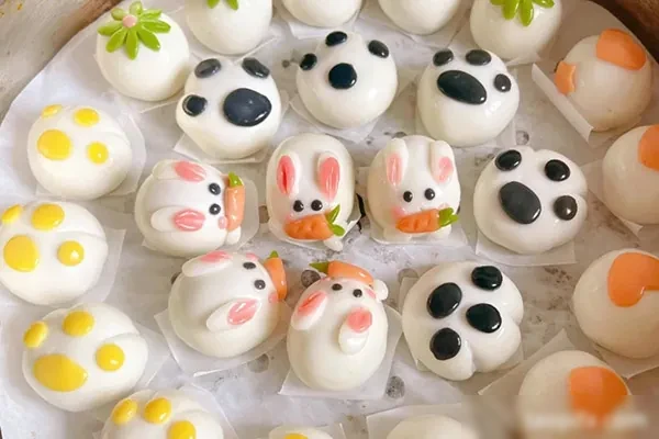 卡通造型汤圆视频教程-小吃方略网