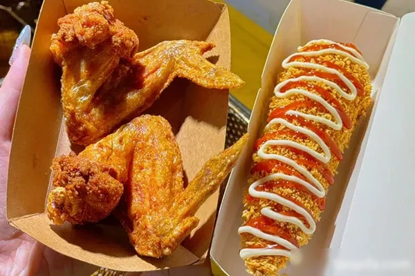 网红拉丝热狗技术配方和视频教程-小吃方略网