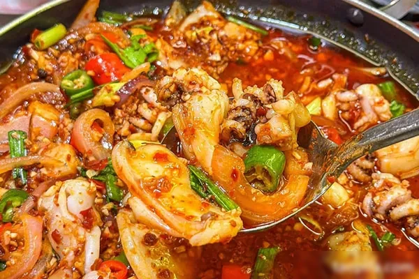 图片[1]-网红蟹妈妈秘制麻辣小海鲜配方和视频教程-小吃方略网