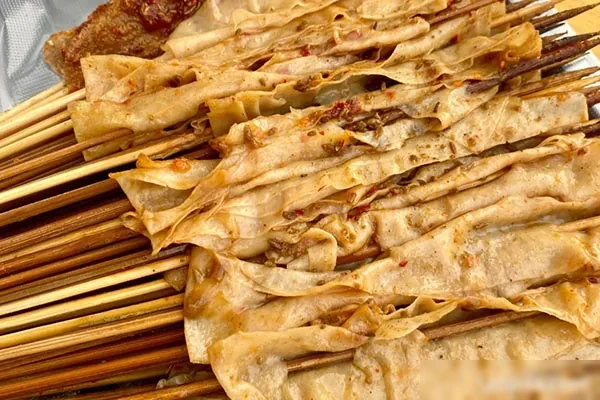 烤豆皮视频教程-小吃方略网