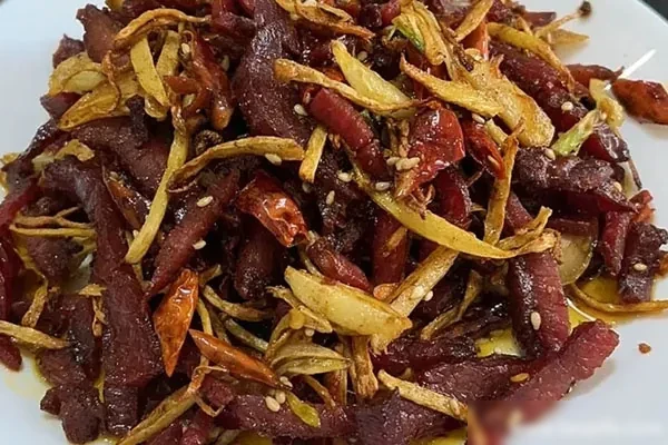 图片[1]-干煸牛肉技术配方和视频教程-小吃方略网