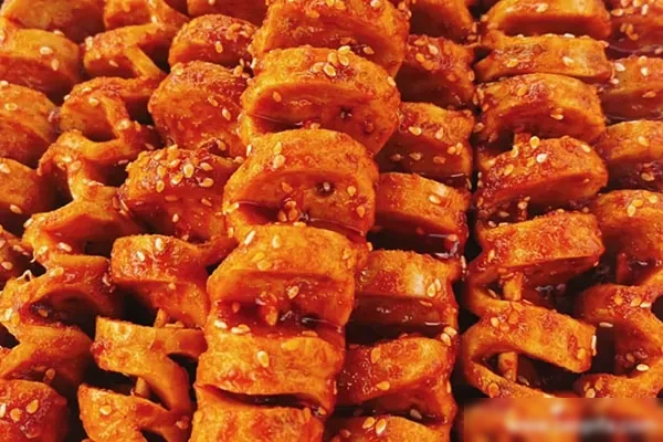 烤面筋技术配方和视频教程-小吃方略网